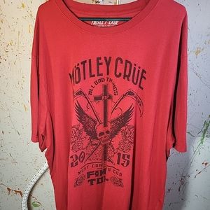 motley crue shirt 2015 Final Tour Men Size 3XL